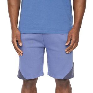 Crosshatch Mens Castlebay Fleece Shorts / Light Blue